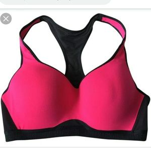 Under Armour 38DD High Compression Bra Rebel Pink
